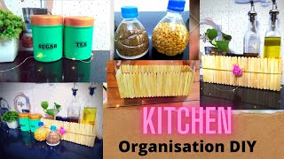 Space Saving diy Kitchen organiser | waste चीजों से बनाएं किचन के लिए ऑर्गेनाइजर!
