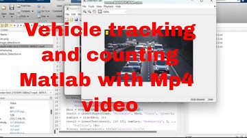 vehicle detection counting and tracking using matlab / Matlab vehicle detection counting with mp4