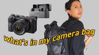 What's in my camera bag  feat. Wandrd Prvke 21L