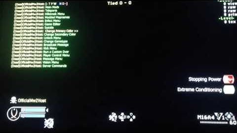 The Best Cod4 (PS3) CFG Mod Menu