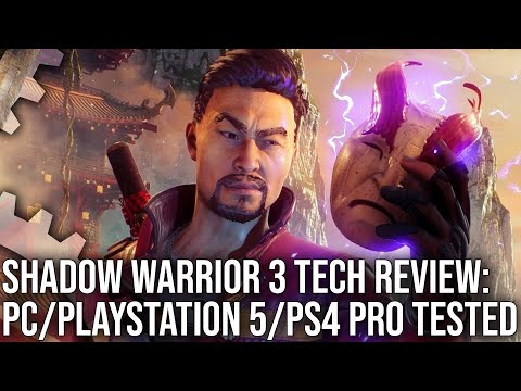 Shadow Warrior 3 Tested on PS5/PC/PS4 Pro: The Digital Foundry Tech Review