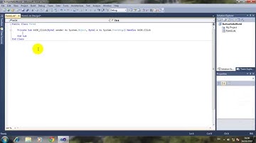 Visual Studio (VB) : เริ่มต้นใช้งาน พื้นฐาน Hello World (MsgBox)