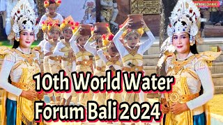 TARIAN DEWI DANU MEMBERIKAN SEMANGAT BARU CAK WWF BALI 2024 DI NUSA DUA BALI INDONESIA VIRAL