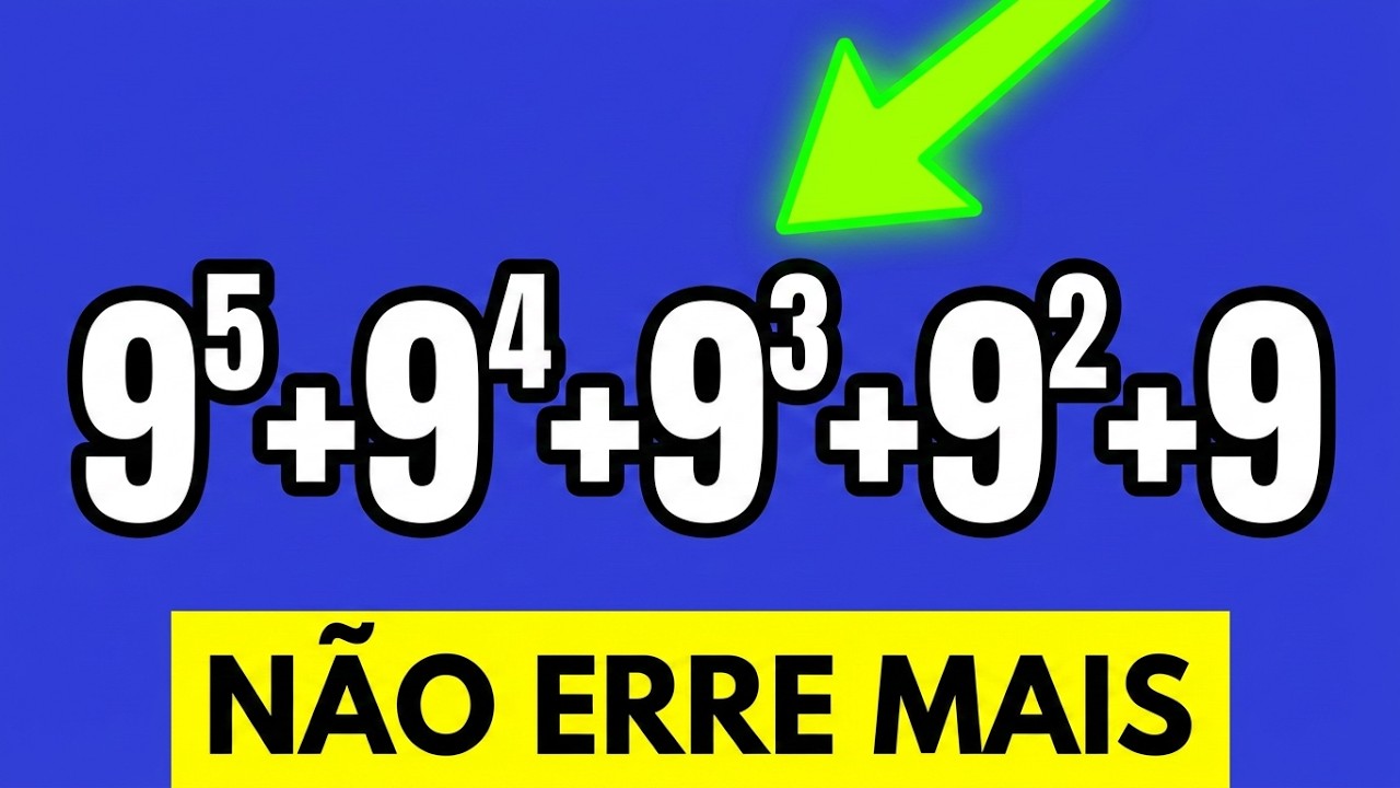 Como Somar Potências de Mesma Base
