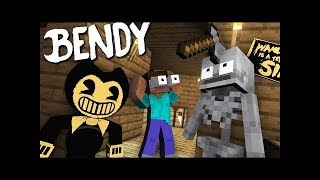 Monster School : BENDY AND THE INK MACHINE - Challenge Minecraft Animation