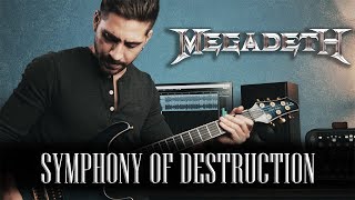 MEGADETH - Symphony Of Destruction // Guitar Cover by George Mylonas w/TAB