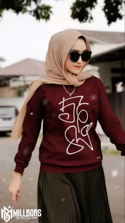 MILLBORS CREWNECK x PUPUT MELATI (Sekar Sari Putri Melati) #MILLBORSCLOTHING #EST5JUNE2012