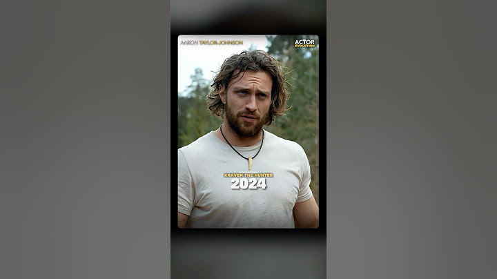 Aaron Taylor-Johnson Evolution