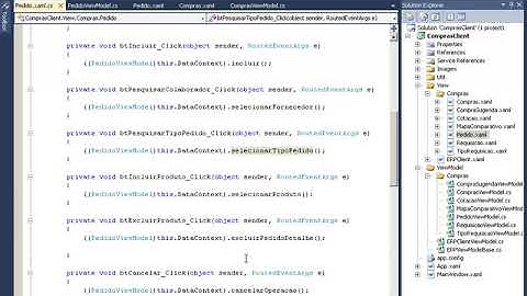T2Ti ERP 2.0 - C# - Gestão de Compras - 16   Cliente WPF   Pedido
