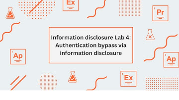 Information disclosure Lab 4: Authentication bypass via information disclosure