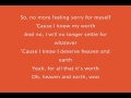 Kelly Rowland Heaven Earth Lyrics mp3