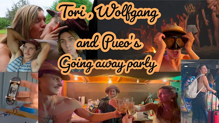 Celebrating Tori, Wolfgang and Pueo departure vlog