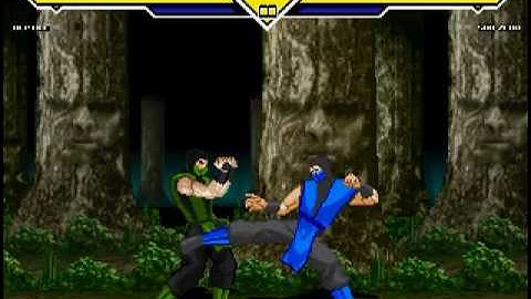 M.U.G.E.N Reptile VS Sub Zero