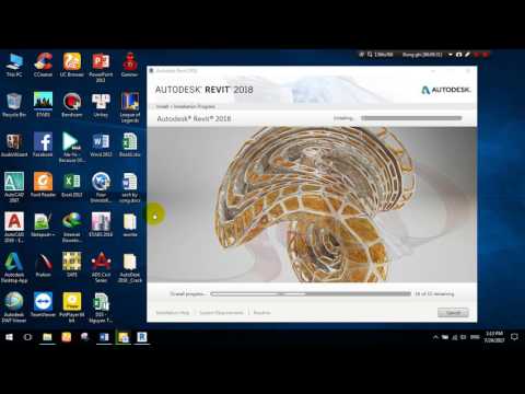 Hướng dẫn cài đặt REVIT 2018