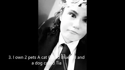 My 5 facts about me-Shannon Gee