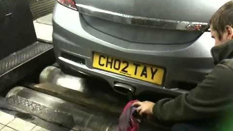 Astra vxr on rolling road