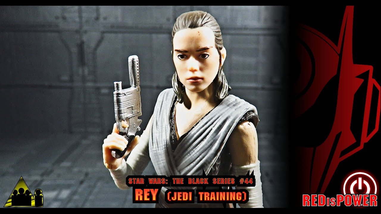 Star Wars the Black Series The Last Jedi 6-inch #44 Rey (Jedi Training) - YouTube