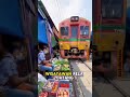 kehidupan pasar di Thailand #youtubeshorts #feedshorts #travel #train #pasartradisional