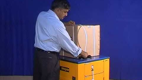 Semi Auto Table Top Strapping Machine