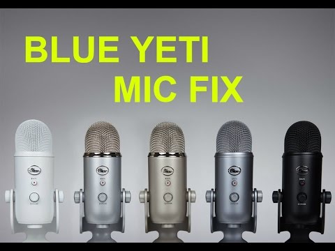 Blue Yeti Microphone Not Recognized Blue Yeti Microphone Not Recognized
