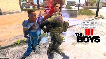 THE BOYS A-TRAIN FASTEST MAN IN THE WORLD Finishing Move MW3 Execution