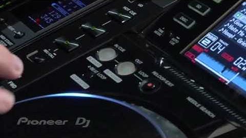 Pioneer CDJ 2000 Loop Cutter video.