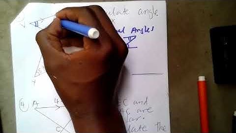 SIMILAR TRIANGLES, IGCSE questions and solutions