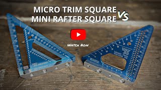 TrigJig Micro Trim Square vs Mini Rafter Square by TrigJig 1,130 views 1 year ago 1 minute, 19 seconds