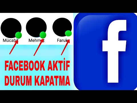 Video: Facebook'ta aktif ne anlama geliyor?