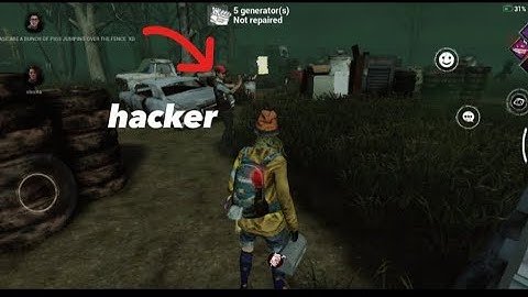 nea plays with a hacker DBD mobile!!!! (instant gen pop/instant gate open)he was unstoppable