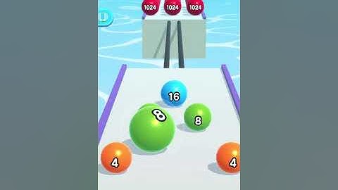 Ball Run 2048 Android,iOS Gaming Level 56 57