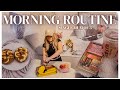 AUTUMN SCHOOL MORNING ROUTINE AS A SINGLE MUM OF 3 | Calm, Realistic &amp; Productive
