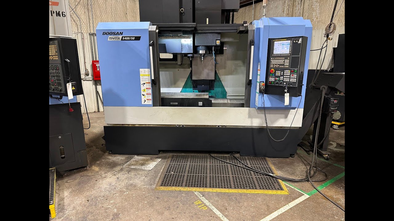 Global Oilfield Auction: Lot 920 - 2018 DOOSAN MYNX 5400/50 CNC