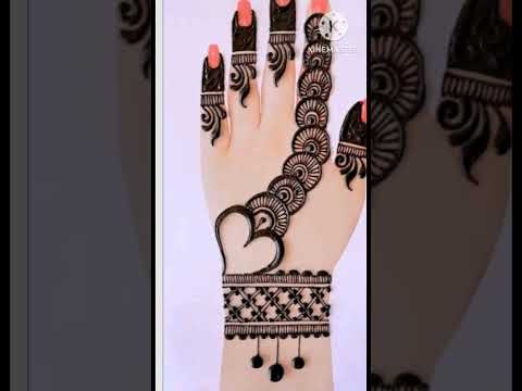 Simple mehndi design for Eid 2023 | mehandi ka design | simple mehndi design |mehndi design | mehndi