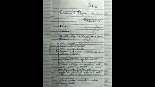 CBSE Class 9 Notes|Economics|People as Resource|Chapter 2 #viral #education #toppernotes