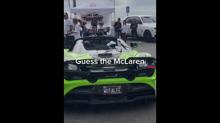 Guess the McLaren #foryou #capcut #cars #mclaren