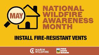 Wildfire Awareness Month: Install Fire-Resistant Vents