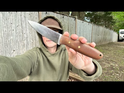 JG Craftshop 8” Belt Knife CPM S35VN REVIEW!
