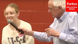 'Are You A Communist': Bernie Sanders Invites University Student Onto Stage To Ask Her Questions