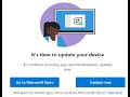 Fix  its time to update your device windows 10 while installing