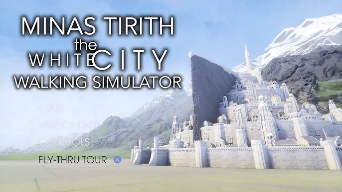 Minecraft Player Recreates Part of Minas Tirith from Lord of the Rings