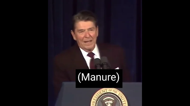 Ronald Reagan Tells a Joke About Liberals