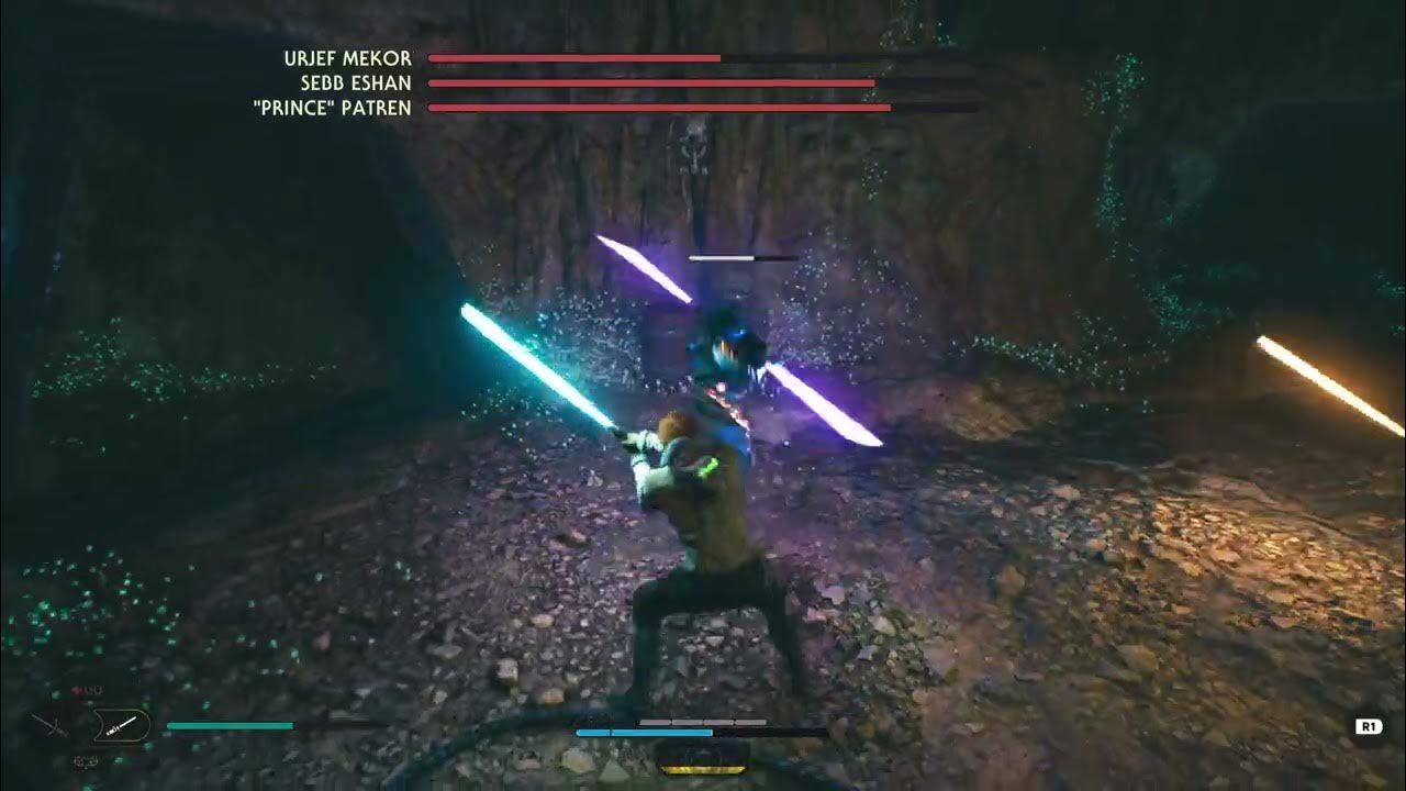 Jedi: Survivor 3v1 no heal boss fight - YouTube