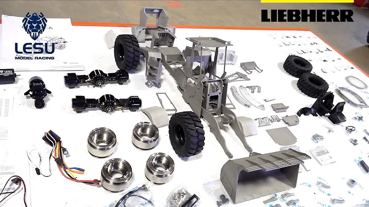 NEW BUILD! ALL METAL LESU LIEBHERR 574 HYDRAULIC WHEEL LOADER  UNBOXING & IMPRESSION | RC ADVENTURES