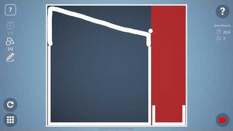 Check out how I solved level 7 in Brain It On! #BrainItOn