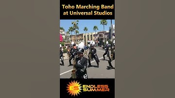 Thumbnail of #Shorts - Toho Marching Band at Universal Studios Florida
