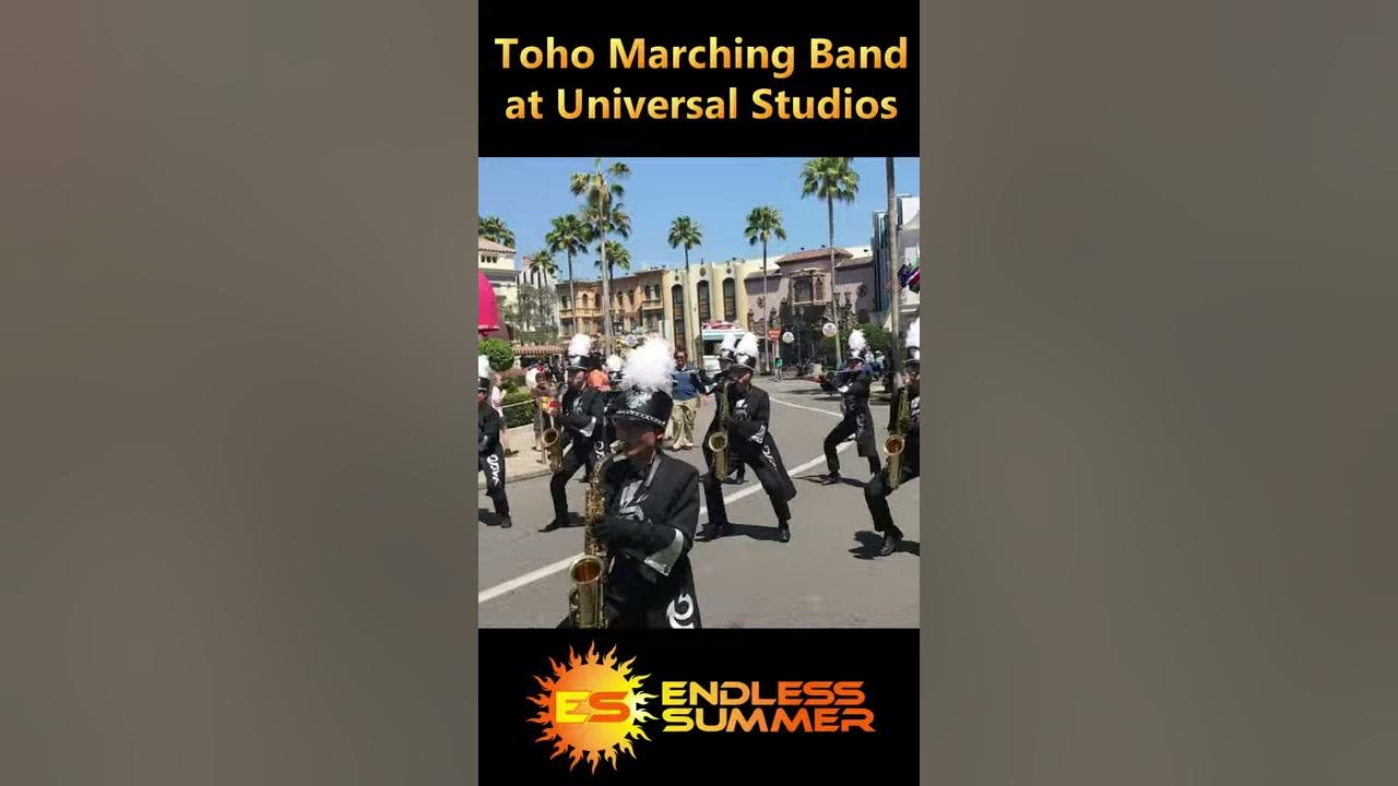 #Shorts - Toho Marching Band at Universal Studios Florida
