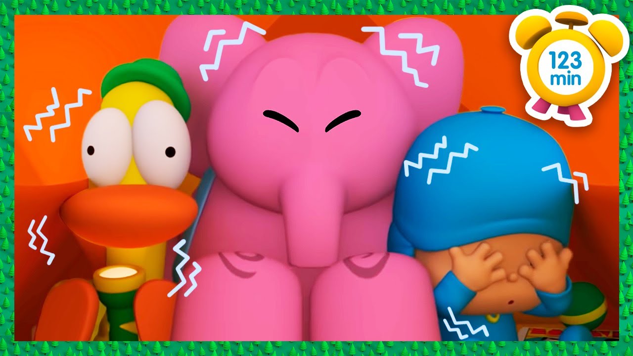 💞 POCOYO em PORTUGUÊS do BRASIL - Os Sentimentos são pra Viver ☺️😢 [123  min] DESENHOS ANIMADOS 