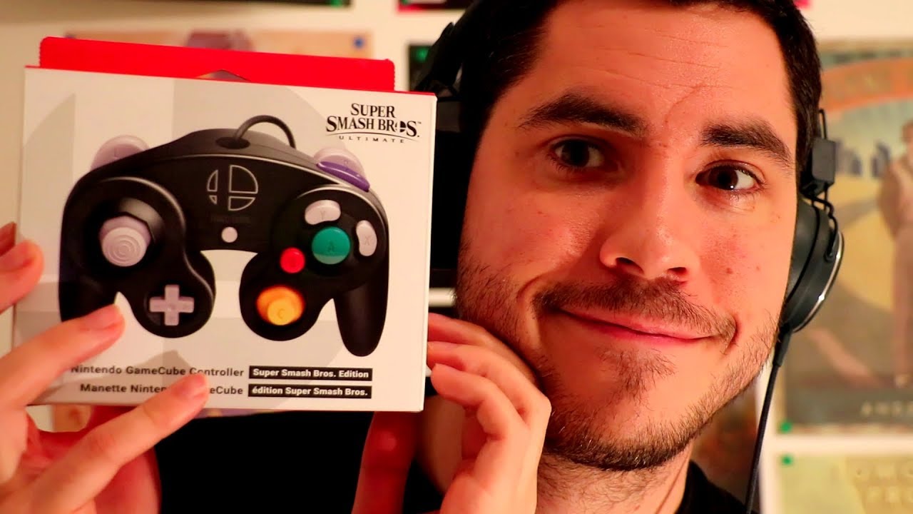 Le bruit relaxant de la manette Switch Gamecube