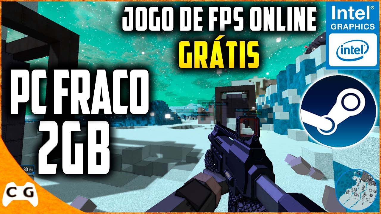 NOVO JOGO DE FPS ONLINE DA STEAM QUE RODA EM PC FRACO 2GB DE RAM - Sector's  Edge 